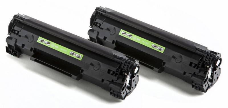 Картридж лазерный Cactus CS-C725D черный x2упак. (1600стр.) для Canon LBP i-Sensys 6000/6000b